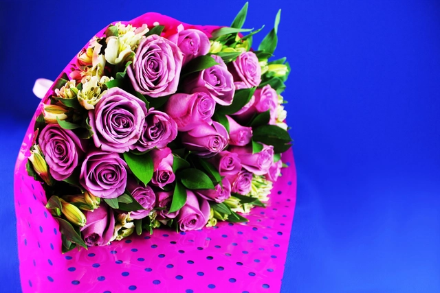 Ramo 24 Rosas Lila