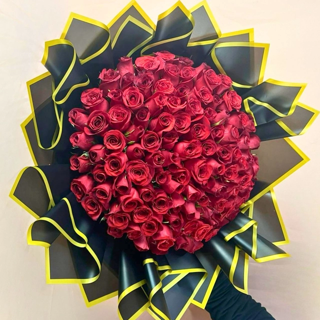 Ramo de 100 Rosas Rojas