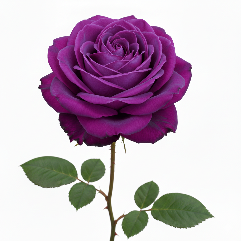 Rosa morada